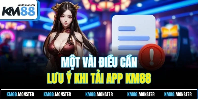 Một vài điều cần lưu ý khi tải app KM88